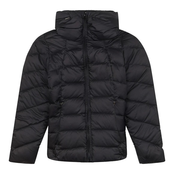 Patagonia Downtown Jacket Hooded Puffer Black Down Coat Womens Size Large H14287 - Picture 15 of 15